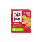 Once Upon a Farm Organic Soft Baked Kids' Bar Multipack, Apple & Oat, 4pk