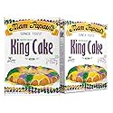 Mam Papaul's Mardi Gras King Cake Mix Kit 28.5 oz - 2 Pack