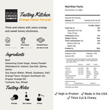 People’s Choice Beef Jerky - Tasting Kitchen - Orange Honey Teriyaki - Sweet & Savory - 8g Protein - Made in USA - 1 Pound (16 oz) Bag