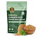 Spice Magic Organic Fenugreek Seeds 8 oz (226g) | USDA Organic Methi Seeds (Semillas de Fenogreco) | Whole Aromatic Spice | Lab Tested | Resealable