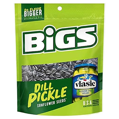 Chloe's Dill Pickle Sunflower Seeds | 3.63 oz. Bag of the Best pickles and the World's Best Seeds