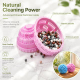 Laundry Balls Set, Eco-Friendly Super Washing Machine Laundry Ball, All Natural Washer Ball Laundry Detergent Alternative, Household Can Be Reused