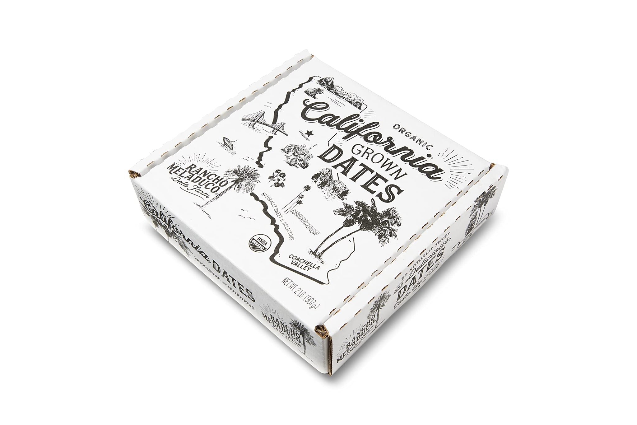 Rancho Meladuco Organic Medjool Dates: 2 lb. Loose
