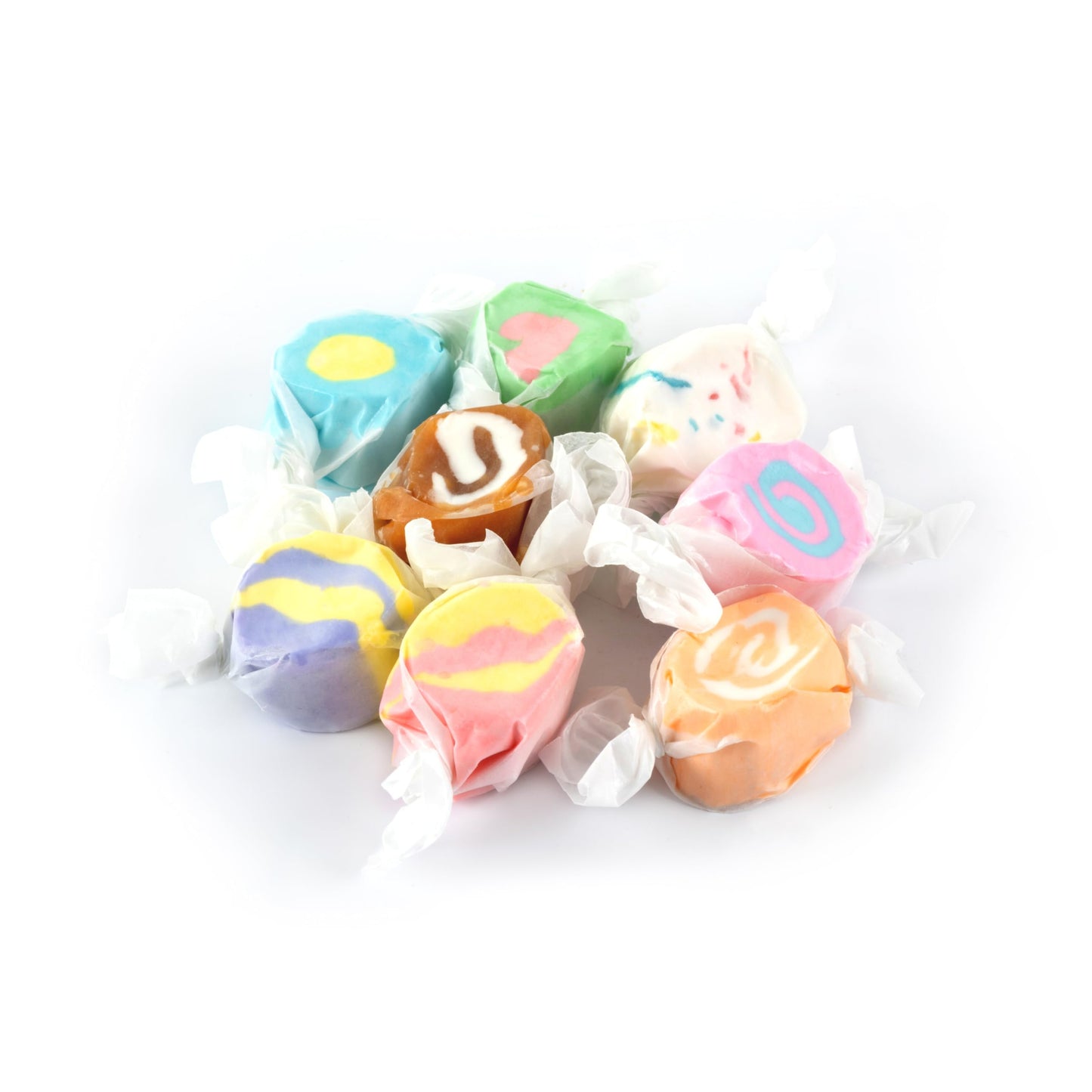 Yupik Fruit Flavored Taffy Candies, 1.1 lb (17.6 oz), Chewy & Colorful Classic Pulled Candy in 8 Flavors, Individually Wrapped, Ideal for Sharing