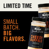 Frank’s RedHot Seasoning, Cheesy Buffalo, Small Batch, Made for Chefs, Cheesy Buffalo-Style Flavor for Wings, Mac ‘n Cheese, Burgers, and More, 8.67