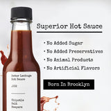 Señor Lechuga Hot Sauce - Hot Sauce Made from Carolina Reaper Peppers and Habanero Pepper - .002 Chipotle, Salt, Reaper