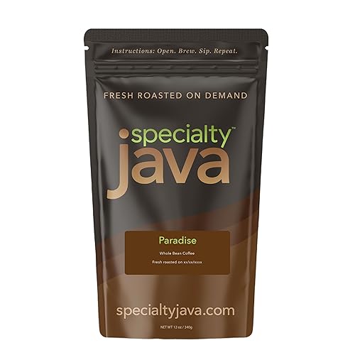 Paradise Blend: 12 oz Whole Bean Coffee, Fresh Roasted Personally for You on Order & Shipped Direct, Complex Medium Dark Roast Blend, 100% Arabica