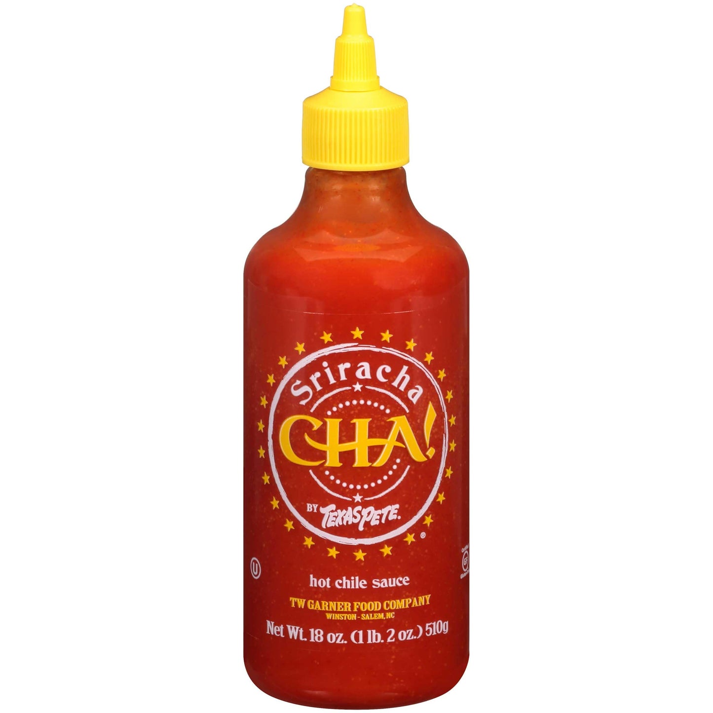 Texas Pete Cha Sriracha Sauce, 18 Ounce - 12 per case.