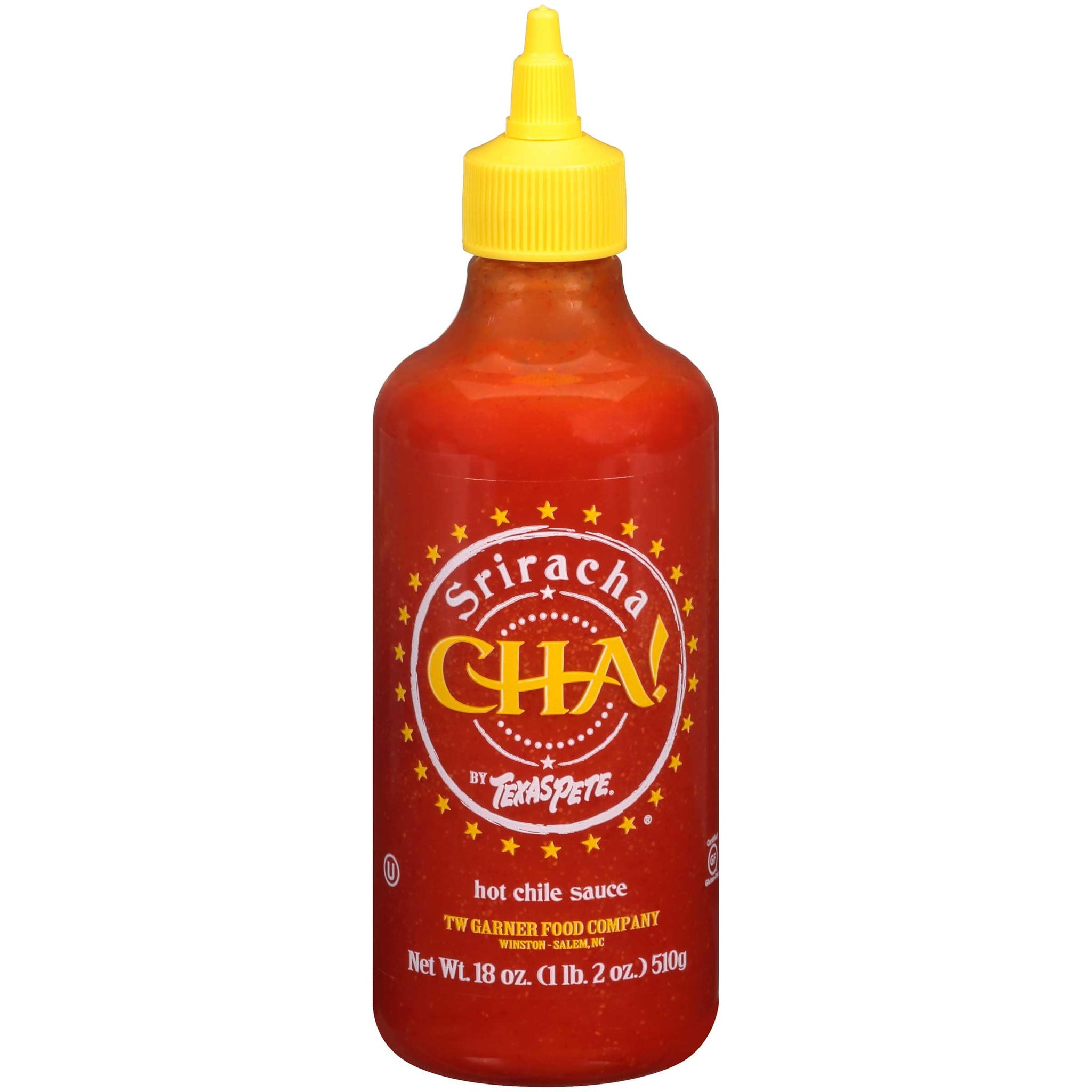 Texas Pete Cha Sriracha Sauce, 18 Ounce - 12 per case.