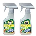 FIT Organic Fruit and Vegetable Wash Spray - USDA Certified Organic & Kosher Produce Cleaner - Removes Surface Contaminants-Family & Pet Safe, Natural