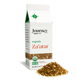 Organic Za'atar Spice Seasoning by Journey Spice Co. | Salt-Free, Sugar-Free, Non-GMO | Gourmet Mediterranean All-Purpose Spice Herb Blend | 2.5 oz. |