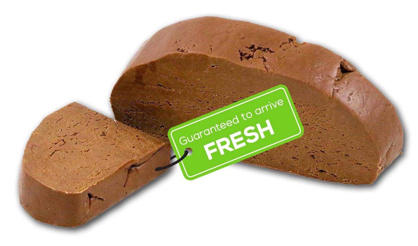 US Sweets Chocolate Fudge (1 lb) - Smooth & Creamy Fudge Made with Rich American Chocolate | Gourmet Candy Treat | Delicious Gift | Handmade in Small