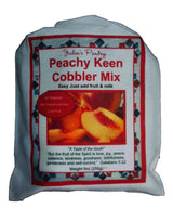 Peach Cobbler Mix, 9oz Cloth Gift Bag