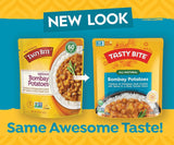 Tasty Bite Bombay Potatoes, 10 Ounce, Ready to Eat, Microwavable Entree, Vegan
