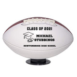 Personalized Custom Graduation 2024 Football Gift - Graduation Class of 2024 - Graduation Gift for Boy - Graduation Gift for Girl (Regulation
