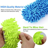 10 Pcs Microfiber Mop Slippers Shoes Reusable Dust Mops for Women Washable, 5-Pairs Mop Slippers Shoes for Floor Cleaning? Mop Socks for Foot Dust