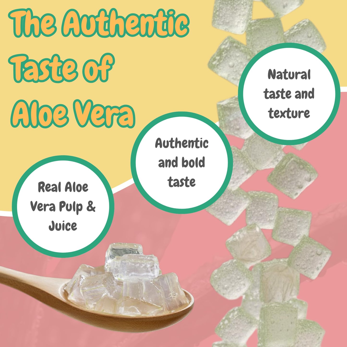 VISVITA Aloe Vera Juice with Real Pulp, Variety Pack | Digestive Health, Hydration & Energy Boost | No Artificial Colors, 16.9 oz, Original (5), Mango