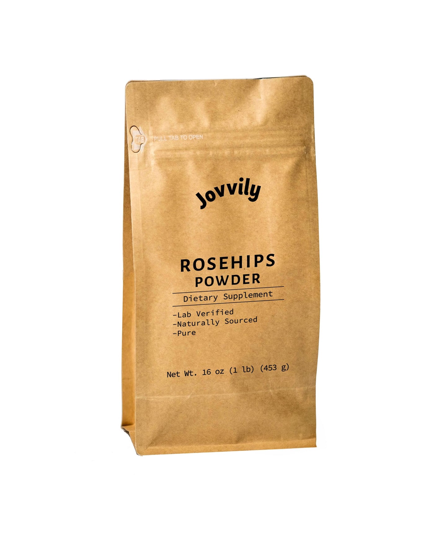 Jovvily Rosehips Powder - 1 lb - Herbal Tea - Earthy Scent