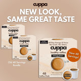 Cuppa Medium Roast Mushroom Coffee with Adaptogens & Superfoods - Lion’s Mane, Ashwagandha & Cordyceps. Adaptogens + MCT to support natural energy