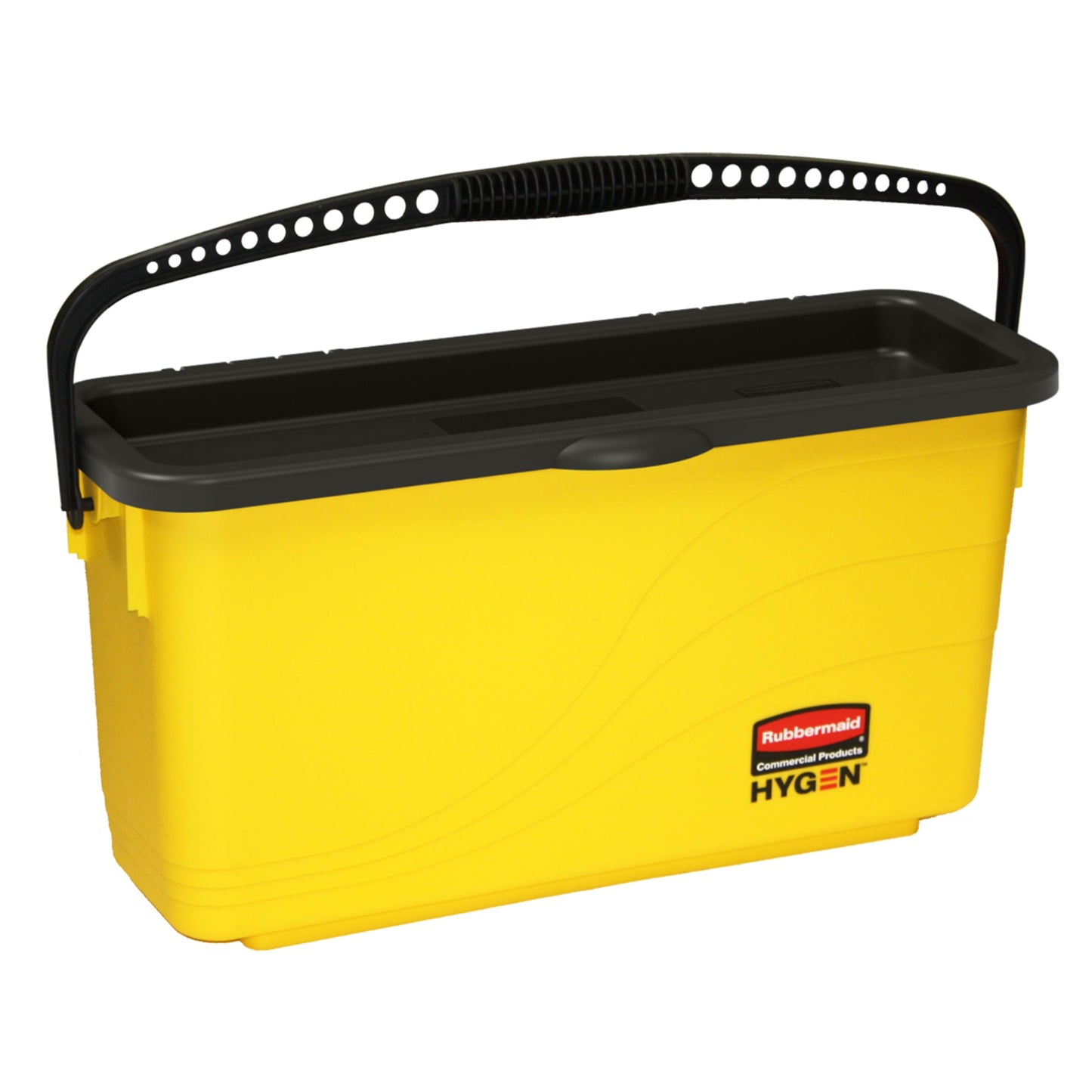 Rubbermaid Commercial Products HYGEN Charging Bucket for 18 inch Microfiber Mop Pads, Great for Storage for Janitorial/Professional Cleaners