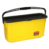 Rubbermaid Commercial Products HYGEN Charging Bucket for 18 inch Microfiber Mop Pads, Great for Storage for Janitorial/Professional Cleaners