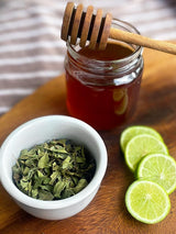 HerbaZest Organic Lemon Verbena Tea - Loose Leaf - 8oz (226g) - Caffeine-Free Herbal Tea - USDA Organic, Vegan & Non-GMO - Citrus Aroma, Ideal for Hot