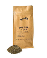 Jovvily Lobelia Herb, Cut & Sifted, Herbal Tea (8 Ounce)
