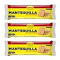 Pozuelo Mantequilla Butter Cookies | Made with Real Butter | Great with Coffee | 11.0 OZ (Pack of 3)