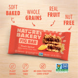 Natures Bakery Whole Wheat Fig Bar, Peach Apricot, 6 Count (Pack of 4)