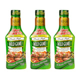 Tony Chachere Pourable Marinades, Wild Game Marinade, 12 fl oz, 3 Count