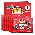 Newman's Own Newman-O's Original Creme Sandwich Cookies, 13 oz (Pack of 6) - Made with Organic Sugar & Flour, No High Fructose Corn Syrup, Vegan