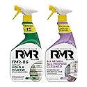 RMR Total Clean Team - Instant Stain Remover + All Natural All Purpose Cleaner, Indoor/Outdoor Cleaning Spray Kit for Kitchens, Bathrooms, Furniture