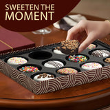 Cremelle Gourmet Cookies Gift Box, 12 Pieces of Food Gifts Cookies, Ideal Mothers Day Chocolate Candy Gift Box for Friends, Colleagues and Loved Ones