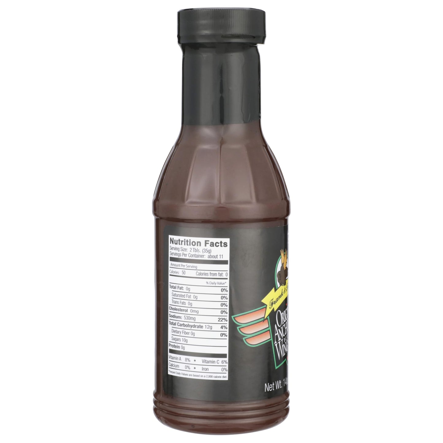 Anchor Bar Spicy Barbecue Wing Sauce, 14oz - Sweet & Tangy BBQ Sauce with a Kick - Perfect for Chicken Wings, Ribs & Grilling
