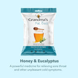 Grandma's For Bees | Old Fashioned Honey Drops - Sweet Gift For You Gift Pack | 4 Flavours: Lemon, Eucalyptus, Cherry, Butter | 4 x 80g Bags