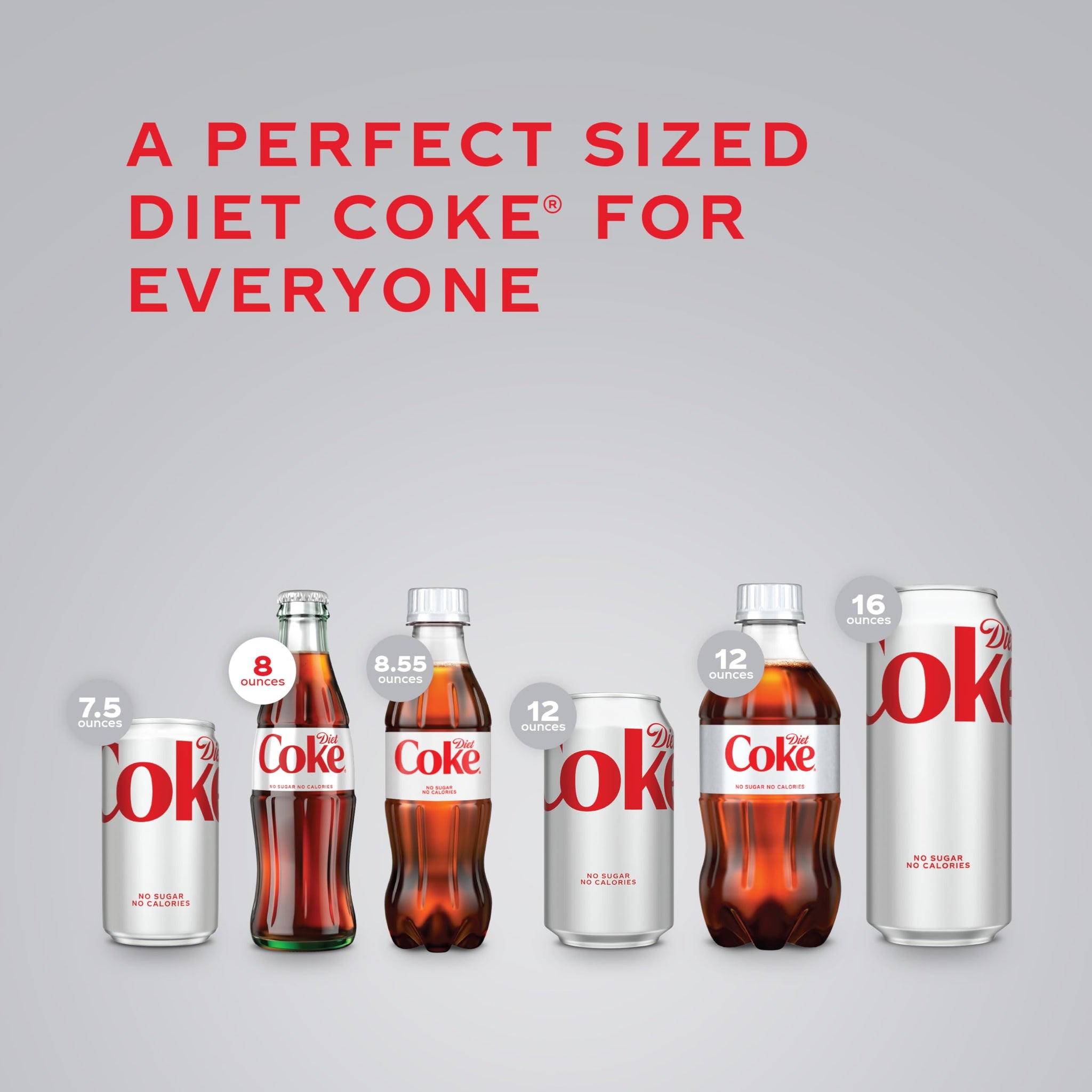 Diet Coke Glass Bottle, 8 fl oz, 6 Pack