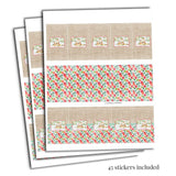 Amanda Creation “Guess Whooo” Cute Owl Baby Girl Shower Sprinkle Mini Chocolate Candy Bar Sticker Wrappers, 45 1.4" x 2.6" Wrap Around Labels, Great