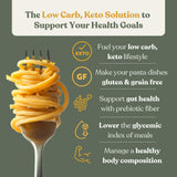 Chef’s Kiss Low Carb Spaghetti | 9g Net Carbs, 18g Protein | Keto, Low Glycemic Pasta made from Lupins | High Protein, Fiber Rich, Plant-Based | Keto