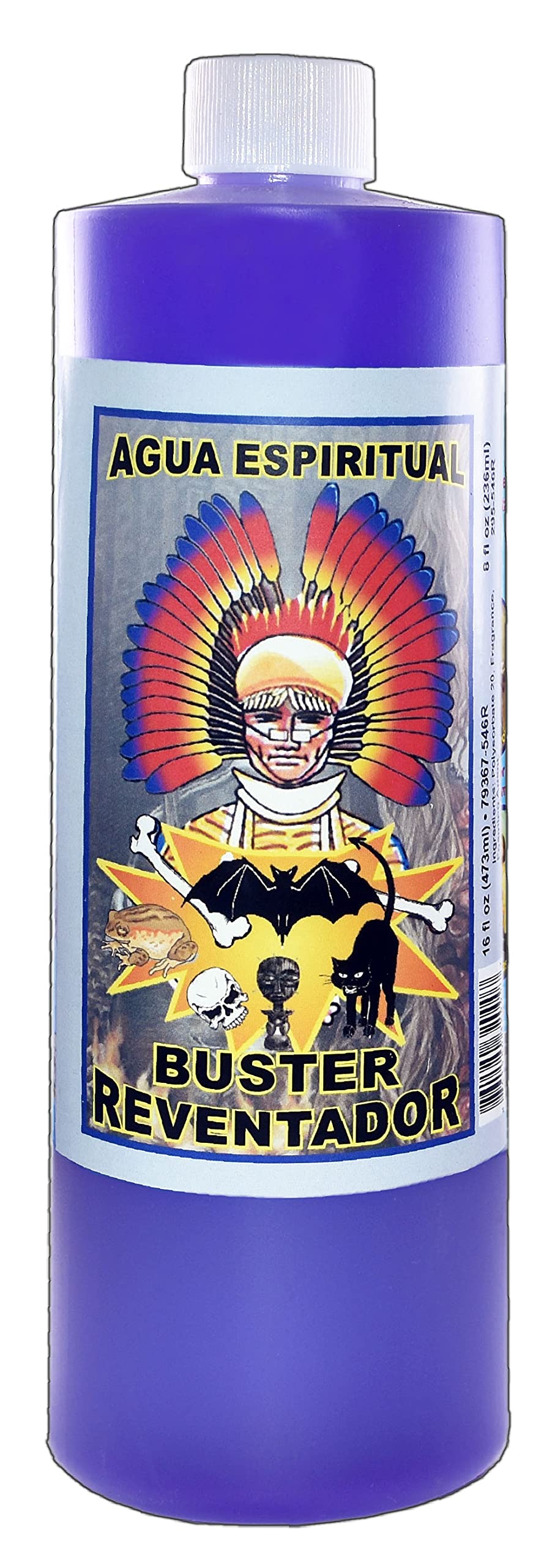 1 BOTTLE BUSTER SPIRITUAL WATER-REVENTADOR AGUA ESPIRITUAL 16 OZ. - MAGICK PAGAN