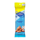 Blue Diamond Almonds, Low Sodium, Lightly Salted Flavored Snack Nuts, Single Serve Bags (1.5 Oz. Tubes, Pack of 12)