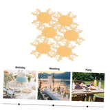 Healeved 50pcs Decorative Chocolate Wrapping for Candy Packaging Premium Dessert Trays Unique Shape Design for Weddings Parties and