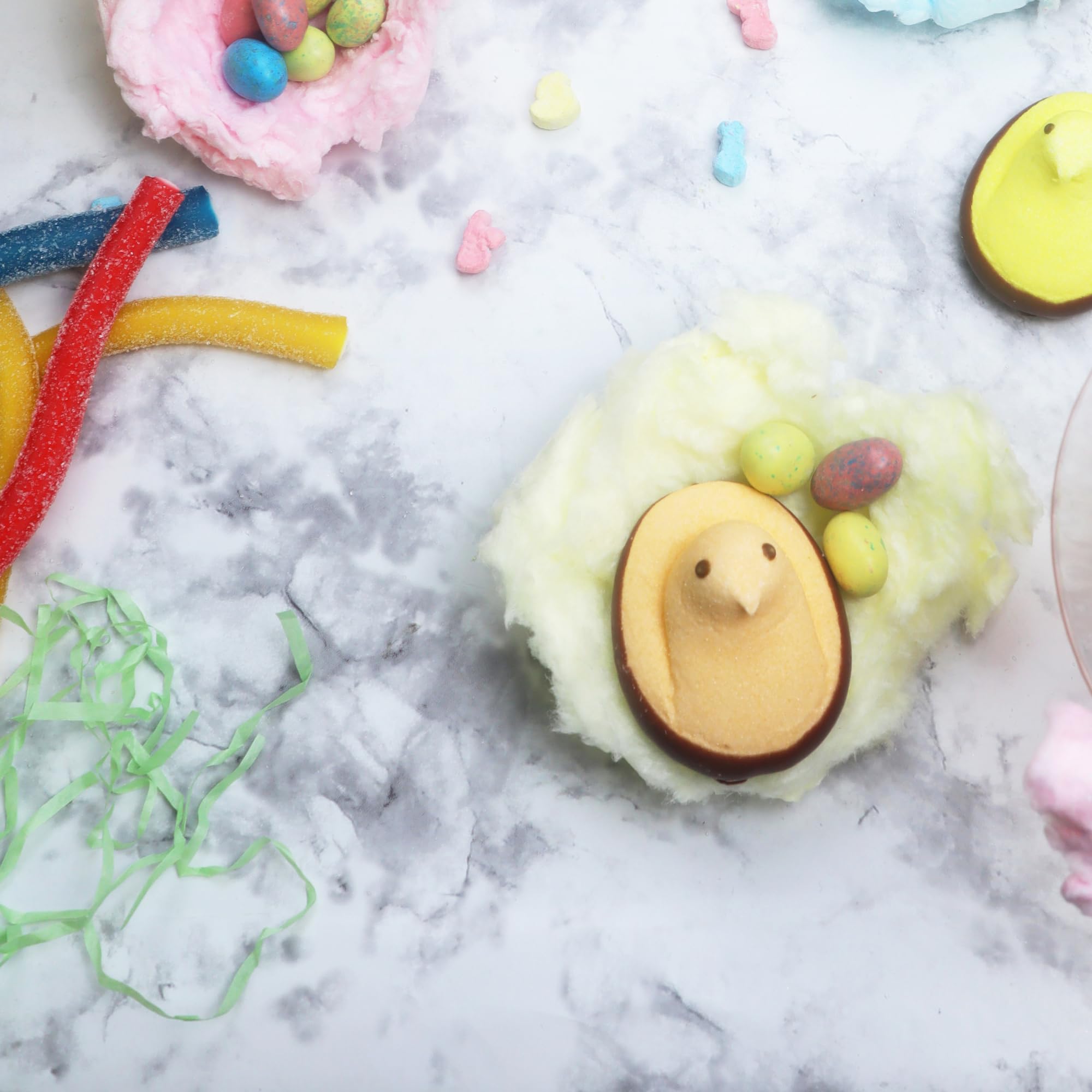 Peep Delights S'mores, Chocolate Dipped Marshmallow Chicks, Easter Basket Stuffer Candy, 3 Count Sleeves (Pack of 3)