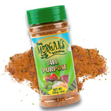 Chef Morgan's Kitchen Real Jamaican All Purpose Seasoning 8 oz - Natural Herbs and Spices for Cooking - Authentic Tropical Flavor - Versatile Spice