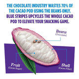 Blue Stripes Whole Cacao Granola - Gluten Free Dark Chocolate Granola for Cereal, Oatmeal, Yogurt, 5g Protein Per Serving, Source of Fiber, Vegan, Low