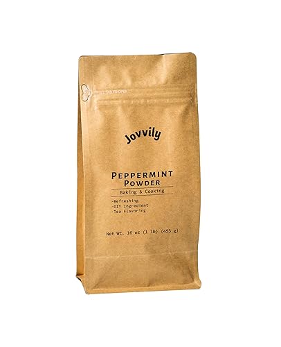 Jovvily Peppermint Powder - 1lb - Refreshing - Cool Taste - Herbal Tea