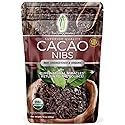 Cacao Nibs Organic - 100% Dark Chocolate Chips - Raw, Unsweetened Cocoa Pieces - 16 Oz - Keto and Vegan Superfood - Healthy Sugar Free Snack or Add to Smoothies or Baking by Pure Natural Miracles