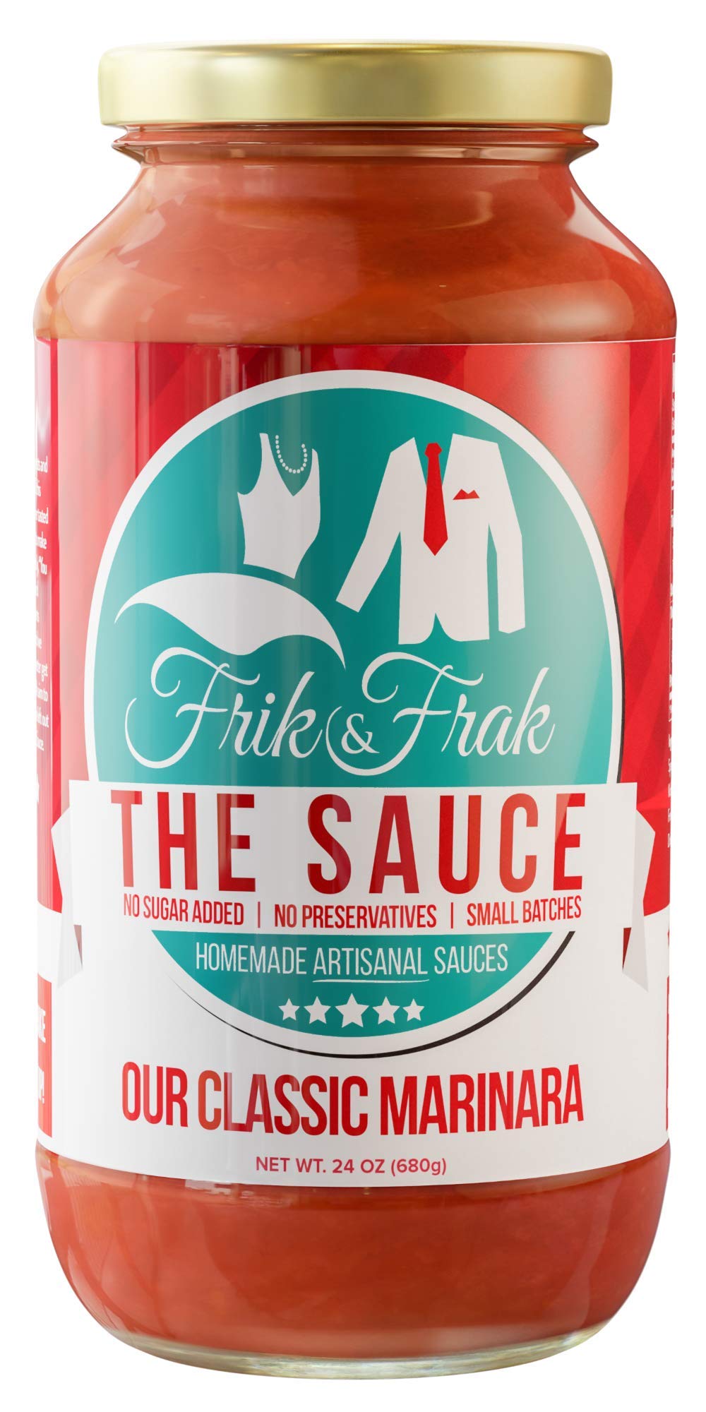 Frik & Frak, Sauce Classic Marinara, 24 Ounce