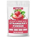 TUOTAI Freeze Dried Strawberry Powder, 4 Ounces, Strawberry Powder for Smoothie, Cake, Drinks and Baking Food