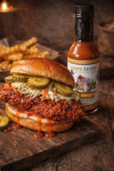 Poppa Earle’s Cajun Hot Sauce - Louisiana Style Hot Sauce with Bold Cajun Flavor - Gourmet Small Batch Pepper Sauce - 5 oz