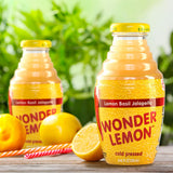 Wonder Lemon Organic Lemon Basil Jalapeno Cold Pressed Juice, 8.45oz (6 Pack)